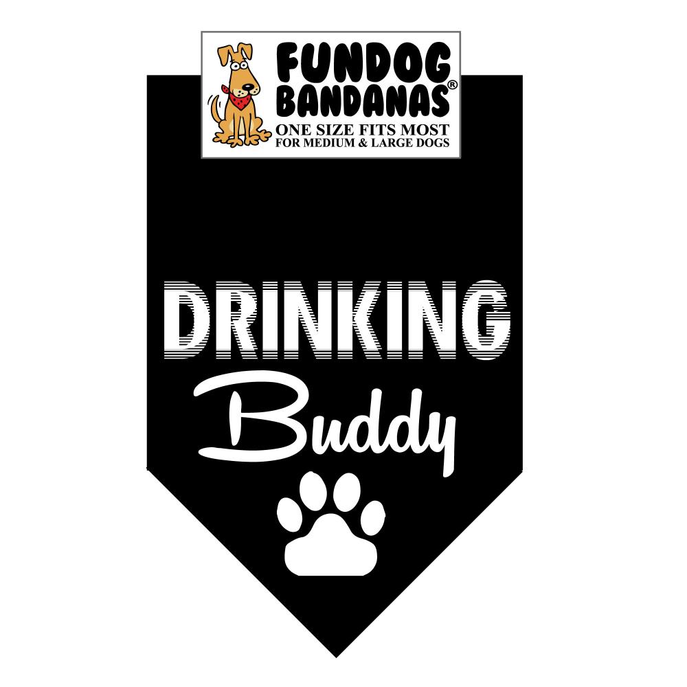 Drinking Buddy Dog Bandana