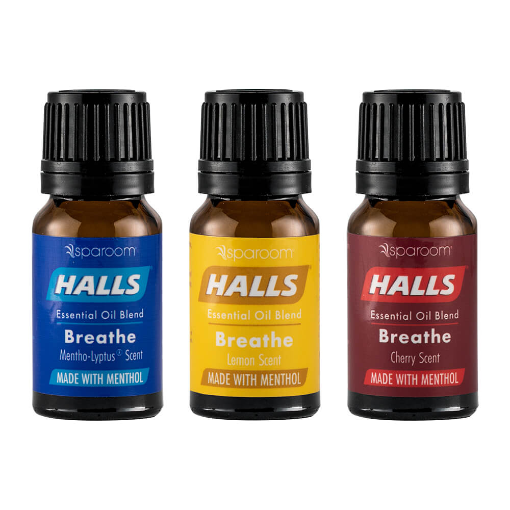 HALLS Essential Oil 3 Pack