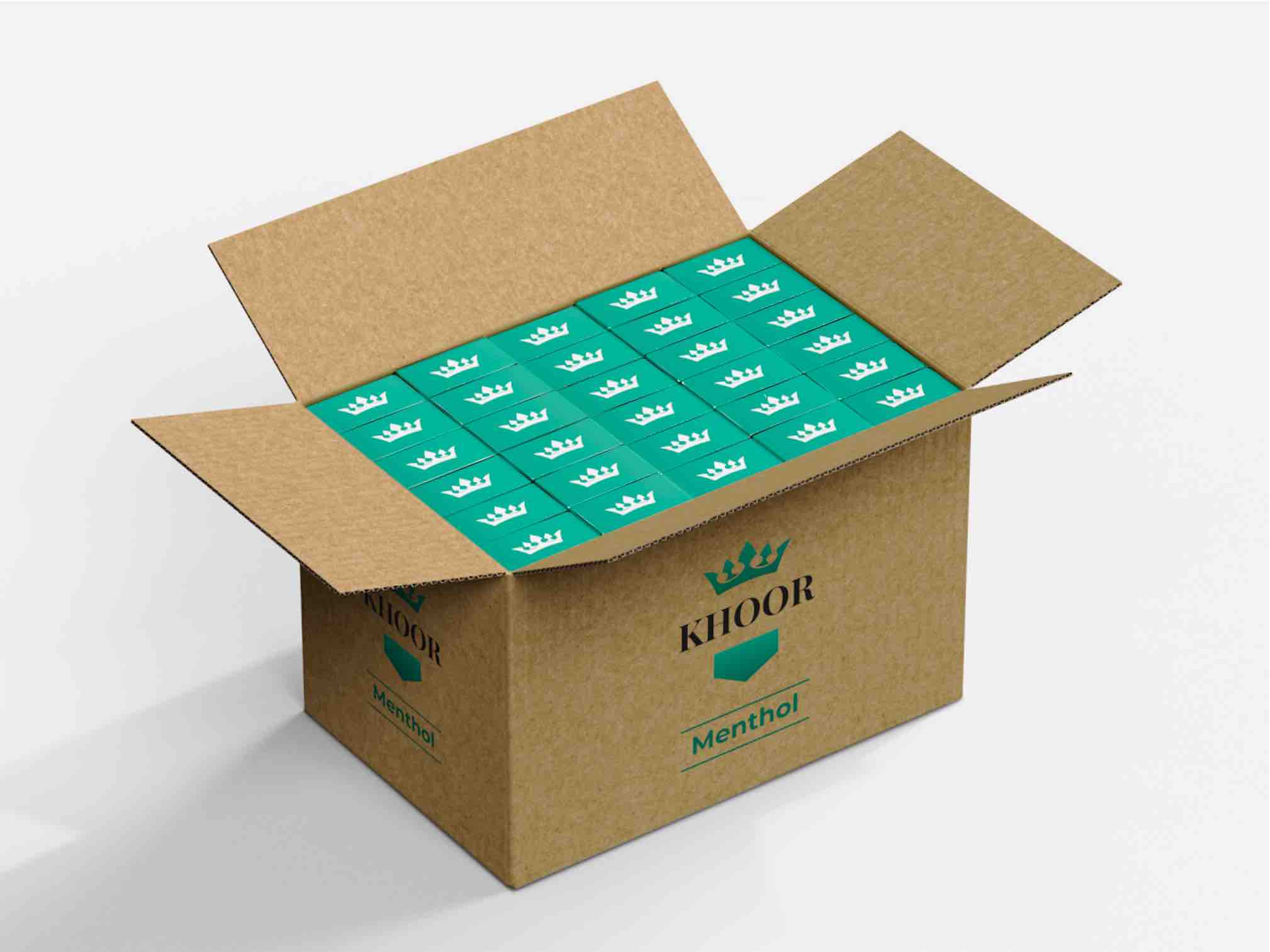 Khoor Menthol Case Box (30 Cartons