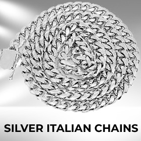 Silver Made in Italy Chains
