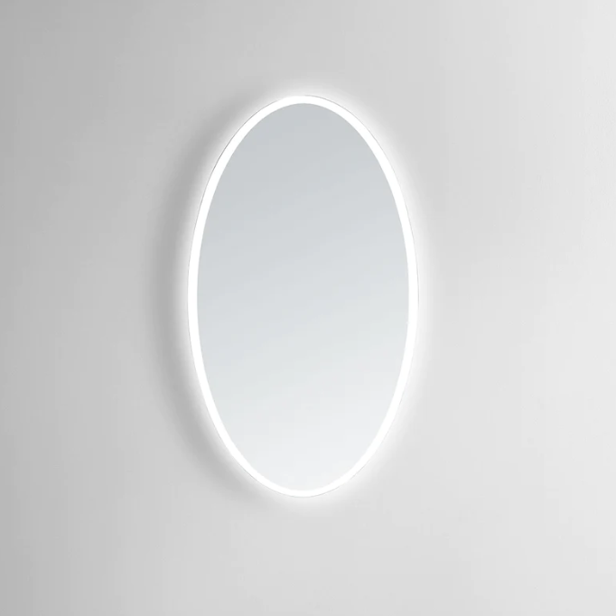 Aurora Oval Lighted Vanity Mirror