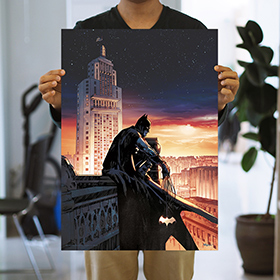 Batman MighytPrint Wall Art