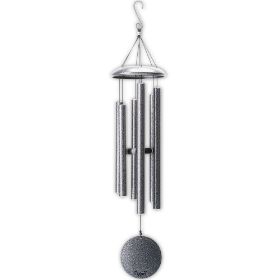 Wind Chimes Antique Silver 36"