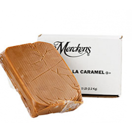 Merckens Vanilla Caramel Loaf 5lb