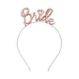 Headband Bride, rose gold