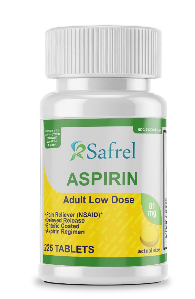 Aspirin Adult Low Dose 81mg Tablet