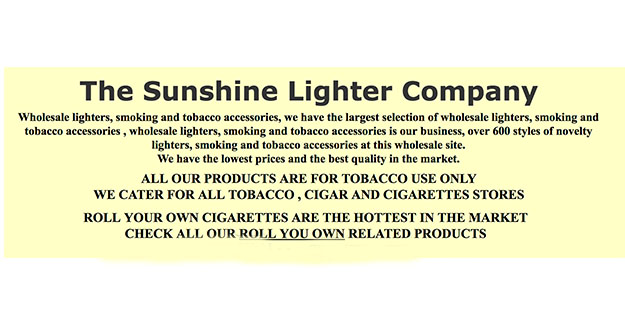 The Sunshine Lighter Co. featured image