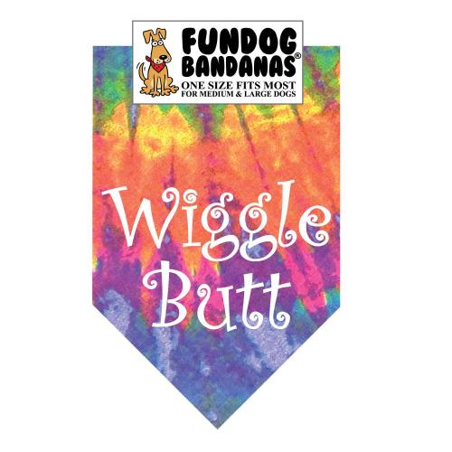 Wiggle Butt Dog Bandana