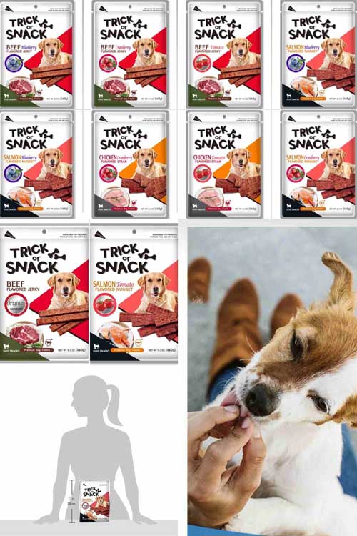 Trick or Snack Dog Treats