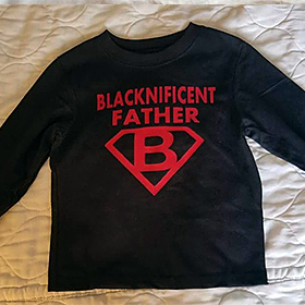 I Am Blacknificent Father Shirt