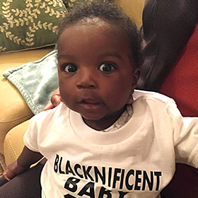 I Am Blacknificent - Baby T-Shirt
