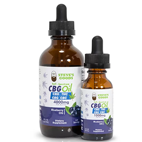 Blueberry Full Spectrum CBG oil