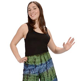 Tye Dye Rayon Harem Pants