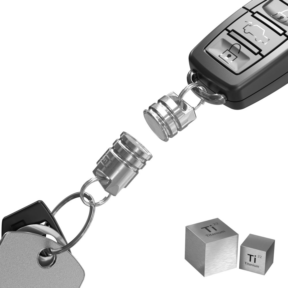 Titanium EDC Mag Meads Keychain