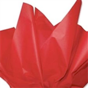 TISSUE REAM - RED - 480 SHEETS/REAM