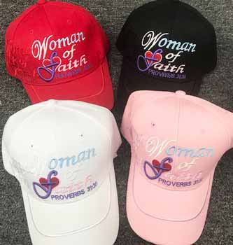 Women of Faith BASEBALL Caps