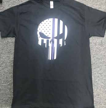 Blue Line Punisher SHIRTs