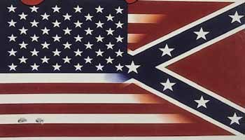 3 x 5 Rebel USA FLAG