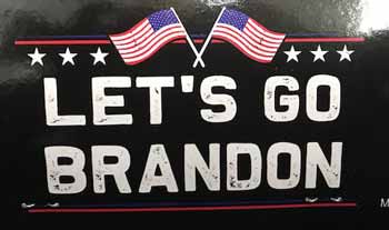 Let's Go Brandon 3 x 5 FLAGS