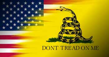 Don't Tread on Me /USA 3 x 5 FLAG