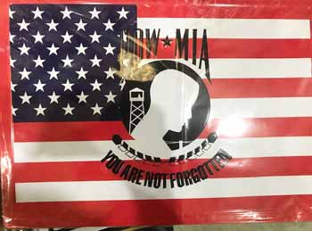 POW / MIA  Metal SIGN