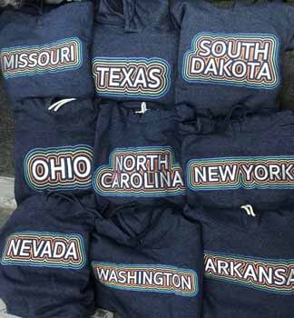 State HOODIES Retro Design