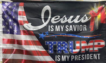 Jesus is My Savior,  3 x 5 FLAG