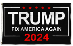 Trump 2024 3 x 5 FLAG, Fix America Again