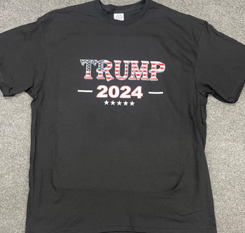 Trump 2024 Plus Size T-SHIRTs (Size 3XL)