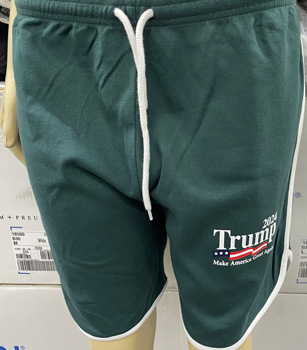 Trump 2024 Green Athletics Unisex Interlock Shorts