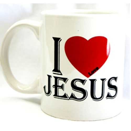 I Love Jesus MUGs