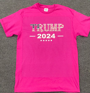 Trump 2024 Pink Adult SHIRTs