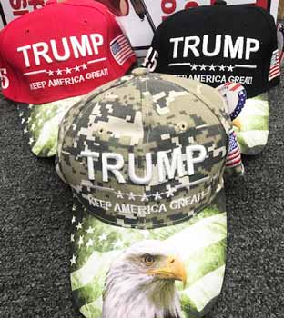 Trump Eagle BASEBALL Caps