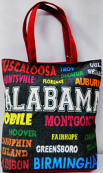 Alabama All Over TOTE BAG