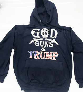 God Guns and Trump HOODIES