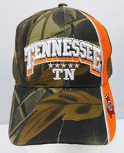 Tennessee Camo BASEBALL Caps