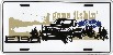 Ford Gone Fishing LICENSE PLATE