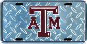 Texas A&M DIAMOND License Plate