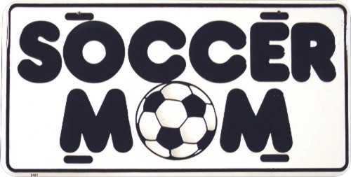 SOCCER Mom License Plate