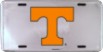 Tennessee Vols Chrome LICENSE PLATE