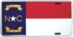 North Carolina State Flag LICENSE PLATE