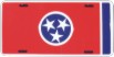 Tennessee State Flag LICENSE PLATE