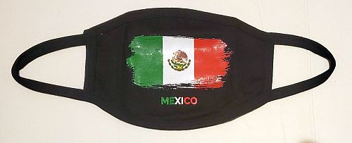 MEXICO FLAG FACE MASK