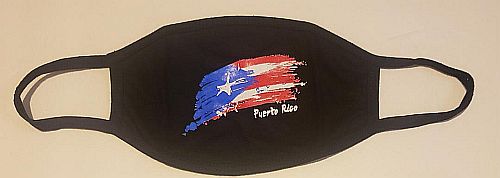 PUERTO RICO FLAG FACE MASK