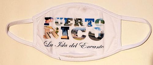 PUERTO RICO ''ISLA DEL ENCANTO'' FACE MASK