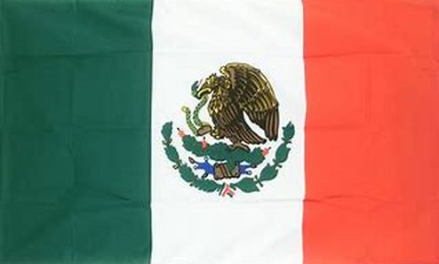 MEXICO FLAG 3''X5''