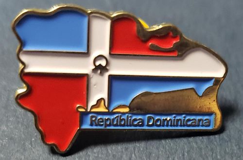 DOMINICAN REP. MAP PIN