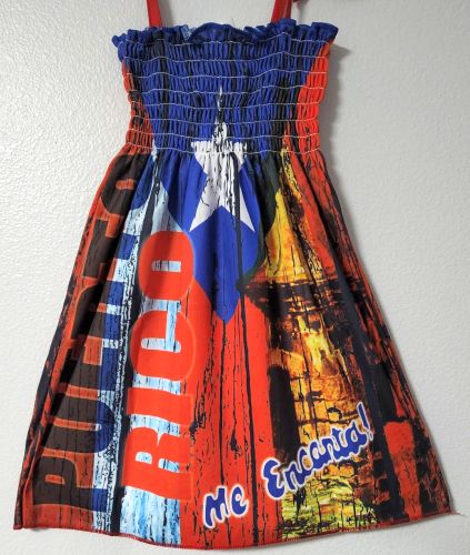 PUERTO RICO ''MORRO'' GIRL DRESS