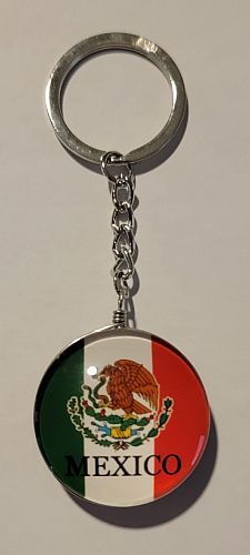 MEXICO FLAG KEYCHAIN