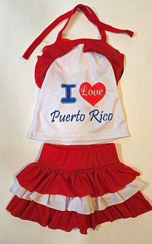 PUERTO RICO GIRL SET